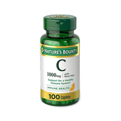 Nature’s Bounty Pure Vitamin C – 1000mg 100 Tablets