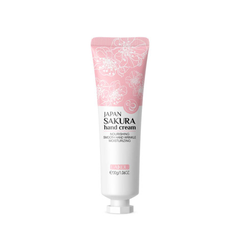Laikou Japan Sakura Wrinkle Moisturizing Hand Cream 30g