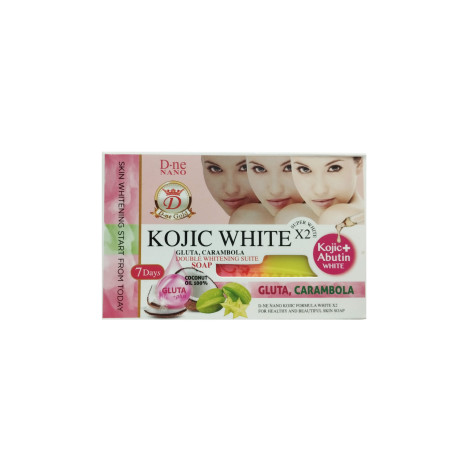 D-ne Kojic White Gluta, Carambola Double Whitening Suite Saop 160g