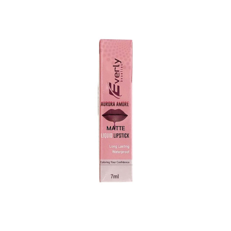Everly Beauties Aurora Matte Liquid Lipstick - Terracotta Tease