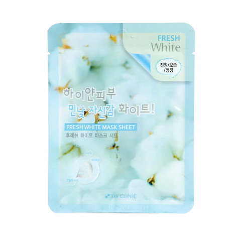 3W Clinic Fresh White Mask Sheet 23g