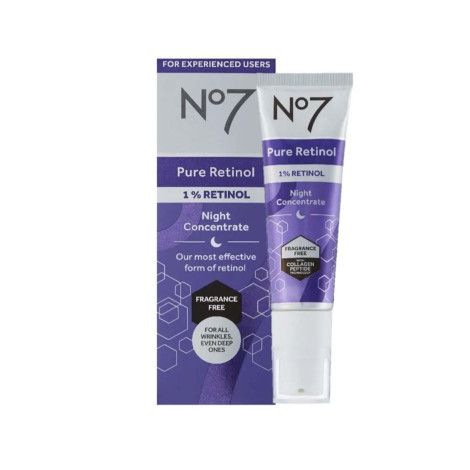 No7 Pure Retinol 1% Night Concentrate 30ml