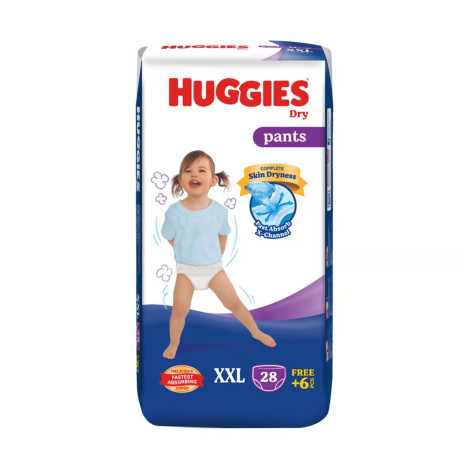 Huggies Dry Pants XXL 15-25 kg 28pcs