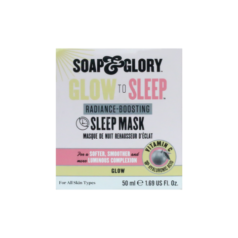 Soap & Glory Glow To Sleep Vitamin C Radiance-Boosting Sleep Mask 50ml