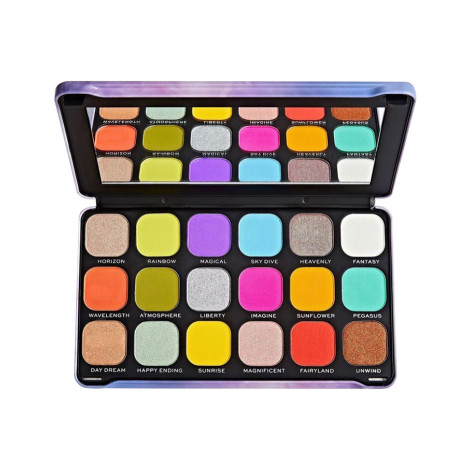 Makeup Revolution Forever Flawless Halloween Rainbow Shadow Palette