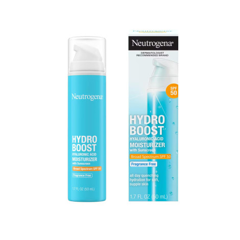 Neutrogena Hydro Boost Hyaluronic Acid Moisturizer With Sunscreen SPF50 50ml
