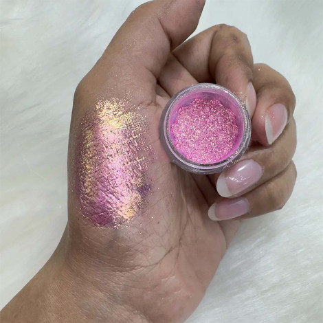 Everly Beauties Multichrome Loose Pigment Eyeshadow Series #313 Gold Mine
