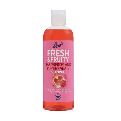 Boots Fresh & Fruity Raspberry & Pomegrante Shampoo 500ml