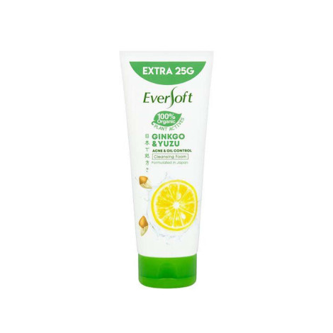 Eversoft Ginkgo & Yuzu Acne & Oil Control Cleansing Foam 120g
