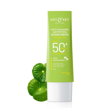 Dot & Key Cica Calming Mattifying Sunscreen SPF50+ PA+++ 80g