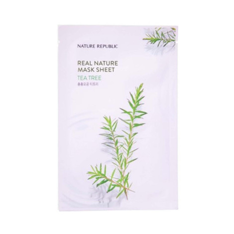 Nature Republic Real Nature Tea Tree Mask Sheet 23ml