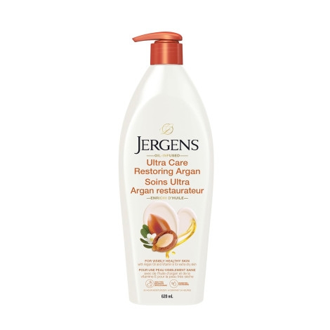 Jergens Oil Infused Ultra Care Restoring Argan Moisturizer 620ml