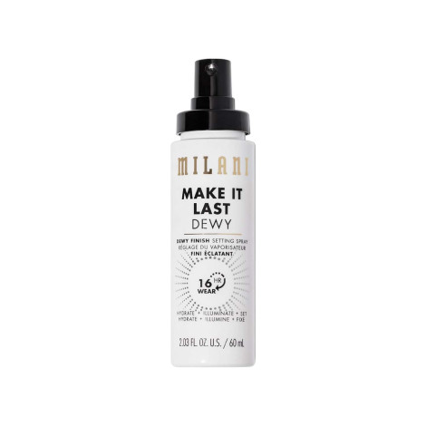 Milani Make It Dewy 16Hr Setting Spray Hydrate Illuminate Set 60ml