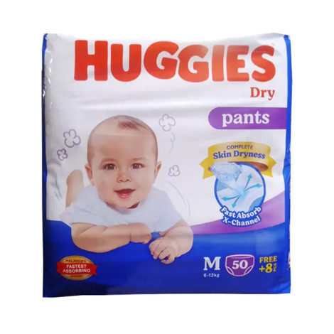 Huggies Dry Pants M 6-12 kg 50pcs