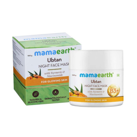 Mama Earth Ubtan Night Face Mask 100g