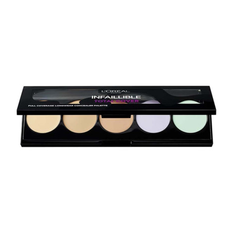 Lo'real Infaillible Total Cover Concealer Platte - 01 Light to Medium