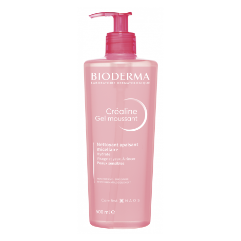 Bioderma Crealine Micellar Foaming Gel 500ml
