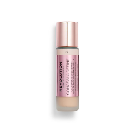 Makeup-Revolution Conceal & Define Foundation F6
