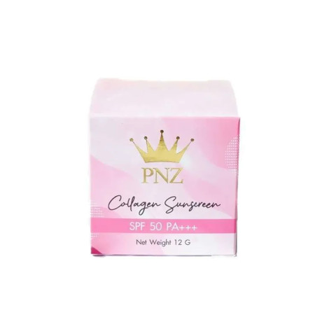 Pnz Collagen Sunscreen Cream SPF50 PA+++ 12g