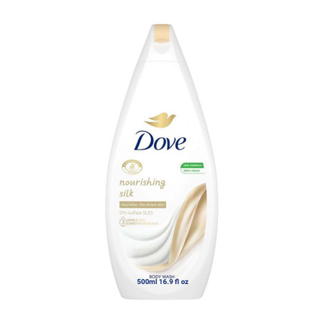 Dove Nourishing Silk Body Wash 500ml