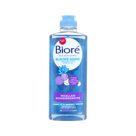 Biore Blauwe Agave Baking Soda Micellar Reinigings Water 300ml