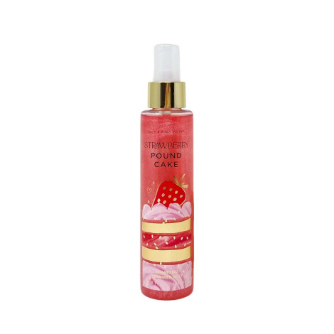Bath & Body Works Strawberry Pound Cake Diamond Shimmer Mist 145ml