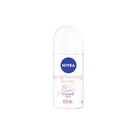 Nivea Brightening Powder 8 Super Food 48H Roll On 50ml