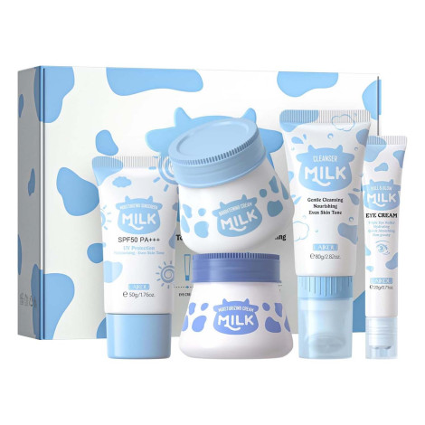 Laikou Milk Skincare Set - 5pcs