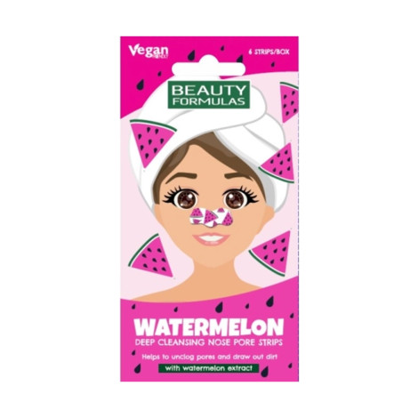 Beauty Formulas Watermelon Deep Cleansing Nose Pore Strips