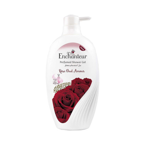 Enchanteur Rose Oud Amour Perfumed Shower Gel 550ml