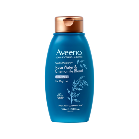 Aveeno Rose Water & Chamomile Blend Shampoo 354ml