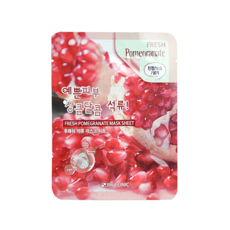 3W Fresh Pomegranate Mask Sheet 23g