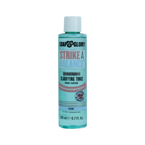 Soap & Glory Strike a Balance 5% Niacinamide Clarifying Tonic Toner 200ml