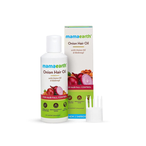 Mamaearth Onion Hair Oil For Hair Fall Control 100ml
