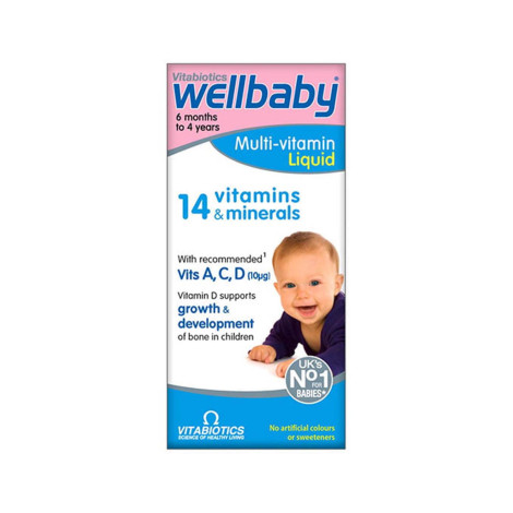 Vitabiotics Wellbaby Multi-Vitamin Liquid – 150ml
