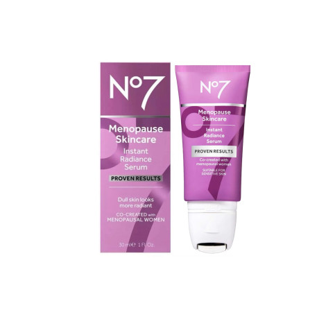 No7 Menopause SkinCare Instant Radiance Serum 30ml