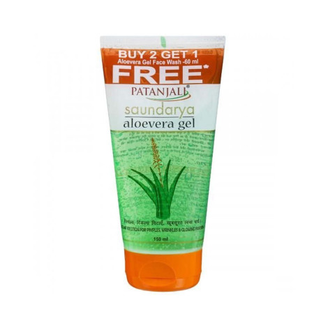 Patanjali Saundarya Aloevera Gel Face Wash 150ml