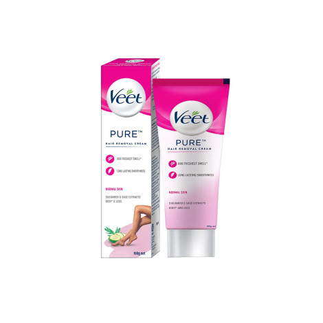 Veet Pure Cucumber Extract Hair Removal Cream 100g