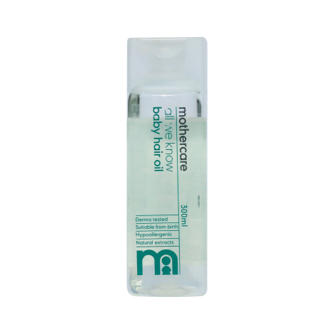 Mothercare All We Know Baby Hair Oil 300ml