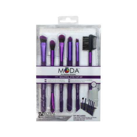 Royal & Langnickel Moda Beautiful Eyes Flip Kit 7pc