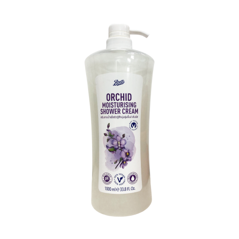 Boots Orchid Moisturising Shower Cream 1000ml