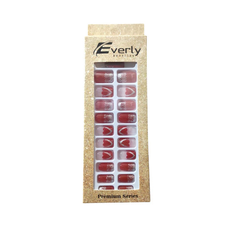Everly Natural Fake Nails 24pcs - H207