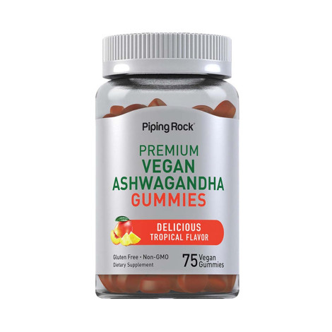 Piping Rock Ashwagandha – 75 Gummies
