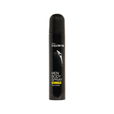 Follow Me Men Body Spray Yellow 75ml