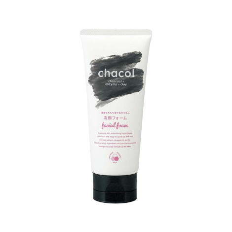 Kumano Cosme Chacol Charcoal & Enzyme Facial Cleansing Foam 130g