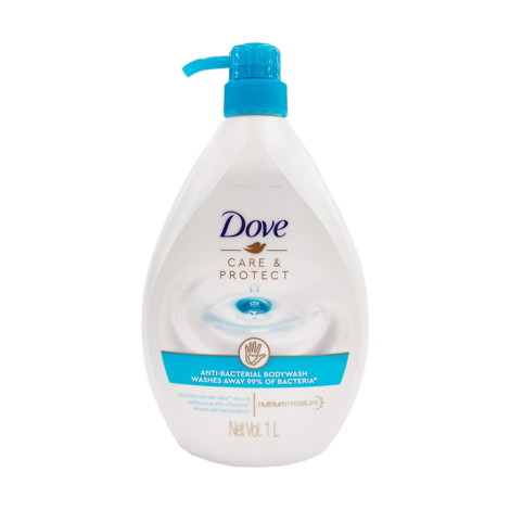Dove Care & Protect Anti Bacterial Bodywash 1L
