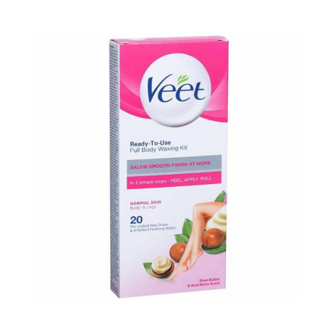 Veet Ready To Use Full Body 20 Wax Strips