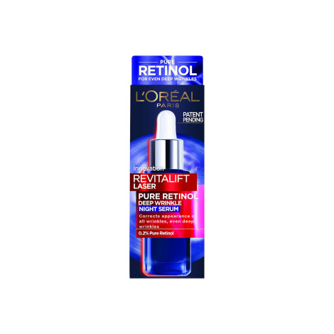 L'Oreal Revitalift Laser Pure Retinol Deep Wrinkle Night Serum 30ml