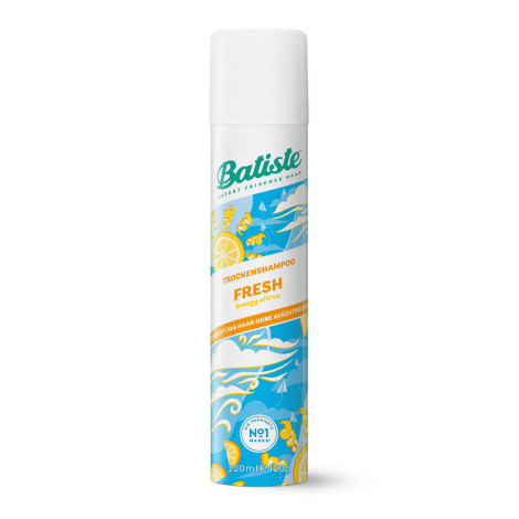 Batiste Fresh Breezy Citrus Dry Shampoo 200ml
