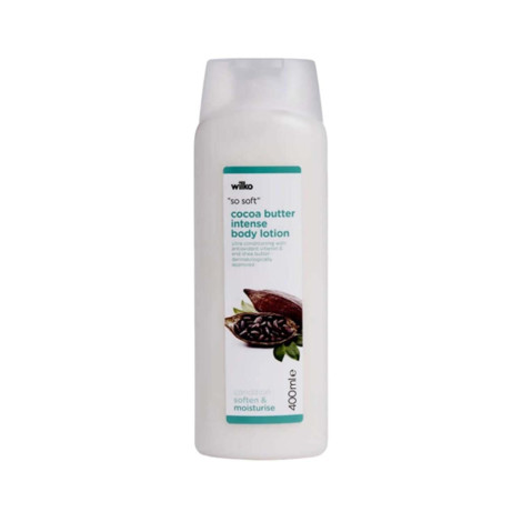 Wilko So Soft Cocoa Butter Intense Body Lotion 400ml